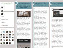Tablet Screenshot of kaosproject.be